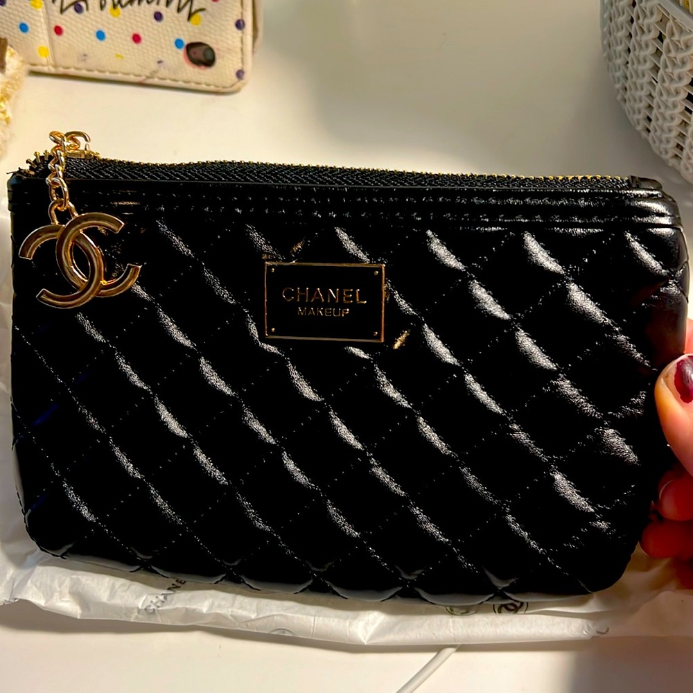 Chanel makeup pouch
